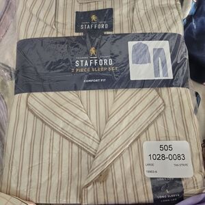 NWT Stafford 2 piece sleepwear set